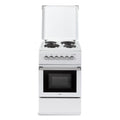 CUCINA 50CM 4PIASTRE/EL. F.ELET. C/GRILL BIANCO
