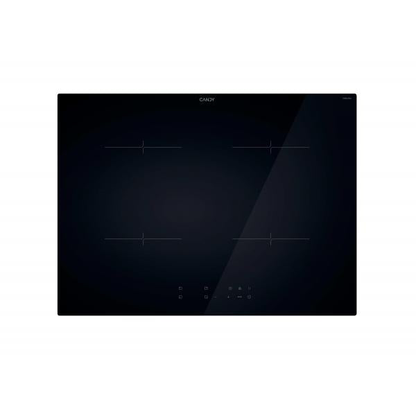 P.COTT.INDUZ.70CM FORO 48CM 4ZONE VETROC.NERO