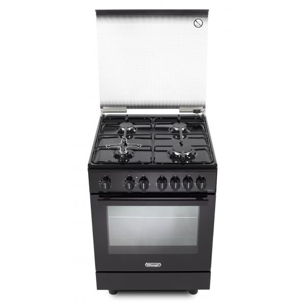 CUCINA 60CM 4F.GAS F.ELETT.MULTI CL.A NERO