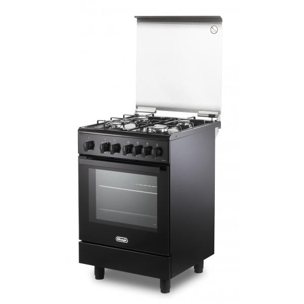 CUCINA 60CM 4F.GAS F.ELETT.MULTI CL.A NERO