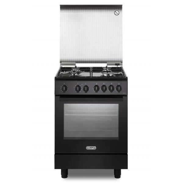 CUCINA 60CM 4F.GAS F.ELETT.MULTI CL.A NERO
