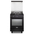CUCINA 60CM 4F.GAS F.ELETT.MULTI CL.A NERO