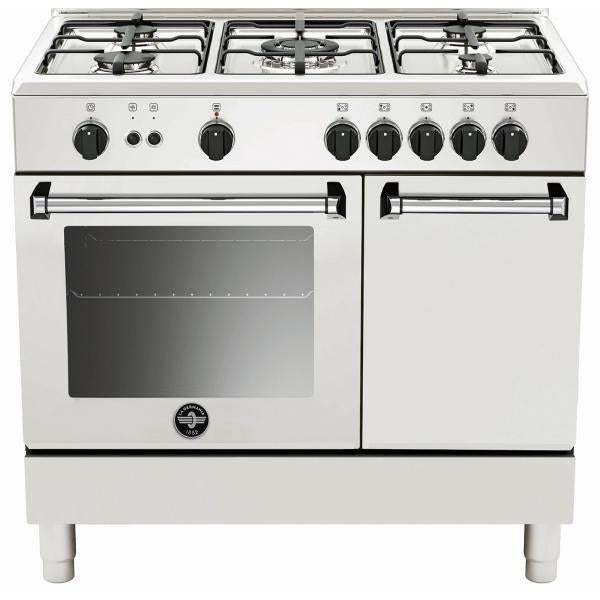 CUCINA 90CM 5F/GAS F.GAS +STIPET. AMERICANA BIANCO
