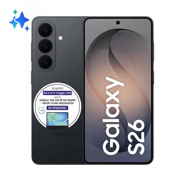 SM-S942BZKGEUE S.PHONE 5G S26BK 6.3FHD+ 8CORE 12/256GB 50+12+10MP FRONT 12MP 4300mAhT