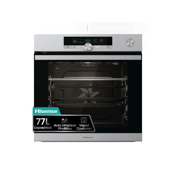FORNO 60CM 77LT MULTI.PIZZA/VAPOR CL.A PIROL. INOX