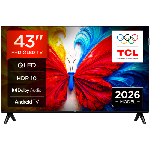 43S5L TVC LED 43 QLED FHD SMART TV HDR10 60 Hz DOLBY AUDIO P. LATERALI