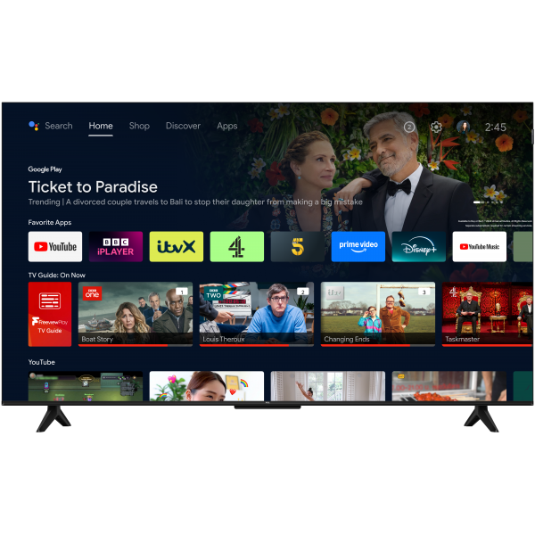 43S5L TVC LED 43 QLED FHD SMART TV HDR10 60 Hz DOLBY AUDIO P. LATERALI