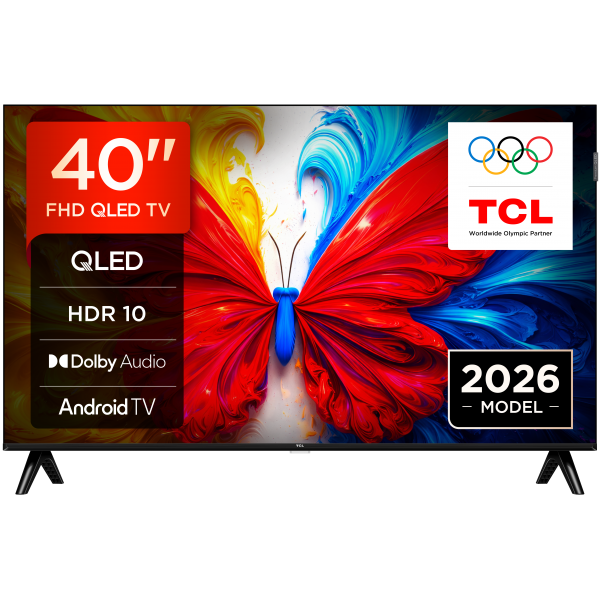 40S5L TVC LED 40 QLED SMART TV HDR10 60 Hz DOLBY AUDIO P. LATERALI