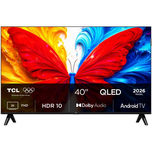 40S5L TVC LED 40 QLED SMART TV HDR10 60 Hz DOLBY AUDIO P. LATERALI