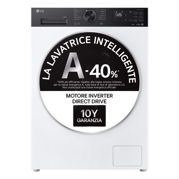 LAV.C/FR.11KG 1400GIRI CE.A-40% INV.VAP.WIFI AI DD
