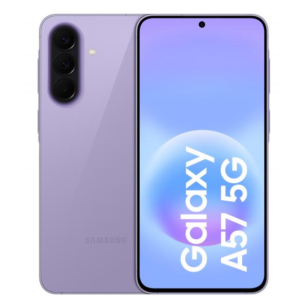 SM-A576BZVDEUE S.PHONE 5G A57LILAC 6.7FHD+ 120HZ 8CORE 8/256 FOTO 50+12+5MP FRONT 12MP 5000mAh