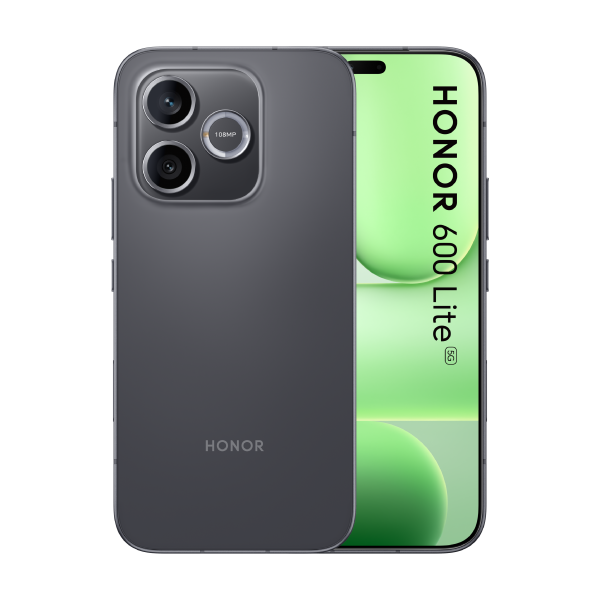 HONOR 600LITE BK + WATCH S.PHONE 6.6AMOLED 120HZ 8CORE 8/256 FOTO 108+5MP FRONT 16MP 6520mAh + WATCH 2i
