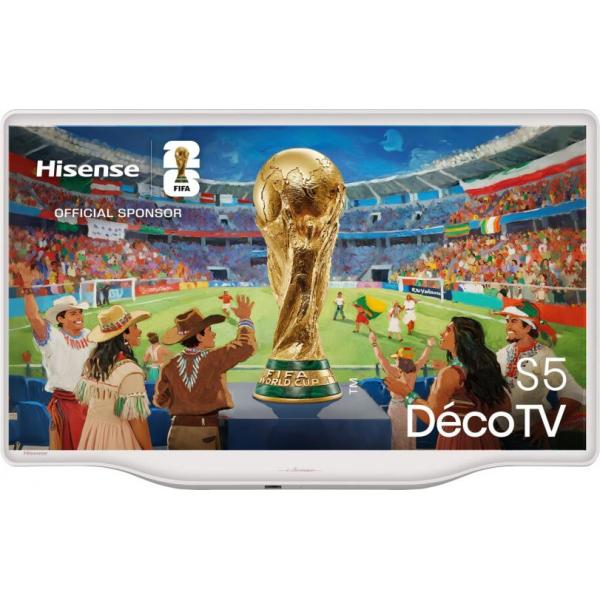 43S5Q TVC LED 43 QLED SMART TV 60Hz 300 NITS HDR10 HDMI 1.4 DOLBY ATMOS HOTEL M BIANCO