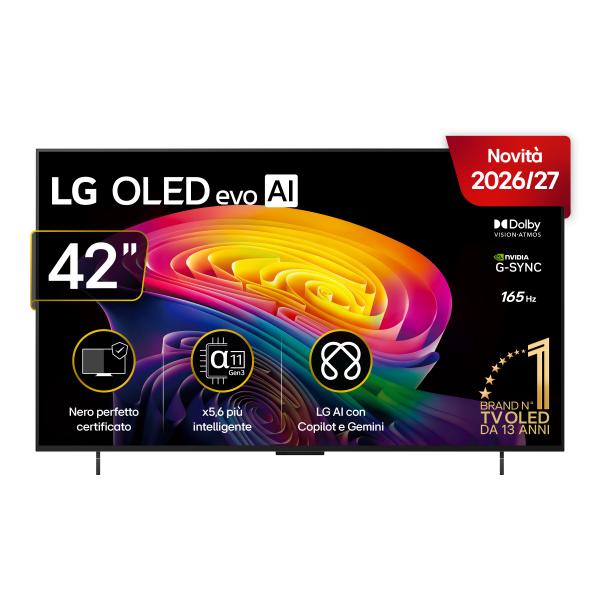 OLED42C65LA.API TVC LED 42 OLED SMART A11 AI HDR10 WIFI 4HDMI 2USB DOLBY VISION TEL PUNTATORE