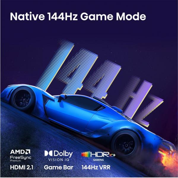 100E7S PRO TVC LED 100 QLED SMART TV HDR10+ 144HZ 400 NITS DOLBY VISION ATMOS P.LATERALI