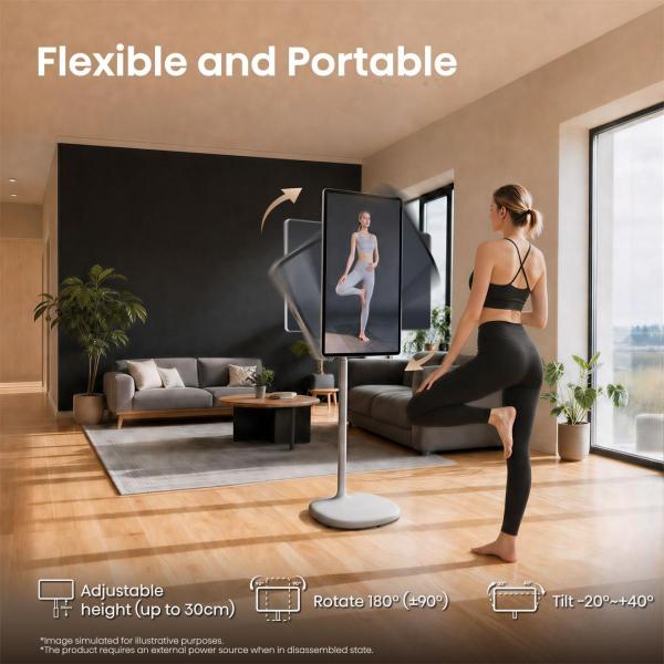 TV LED 32"TS UHD 4K PORT/RUOT.SMART ANDROID C/BATT