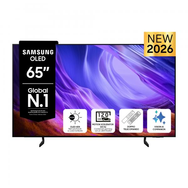 QE65S85HAEXZT TVC LED 65 OLED SMART TV 120 Hz HDR10 4HDMI 2USB PROCNQ4 3GEN DOLBY ATMOS