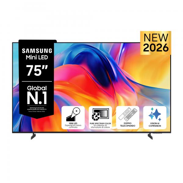 TV MINI LED 75"UHD 4K DVBT2/S2 SMART TIZEN