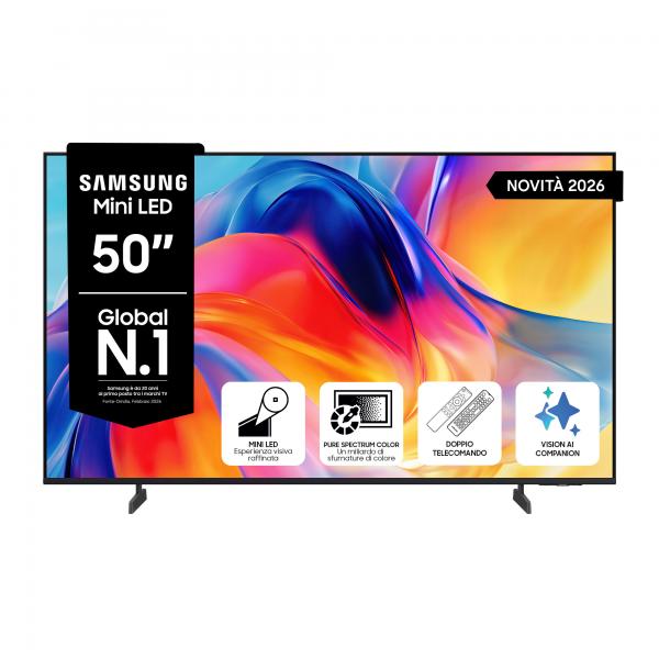 UE50M70HAUXZT TVC LED 50 MINILED SMART 50HZ 3HDMI 1USB AI PIEDINI LATERALI