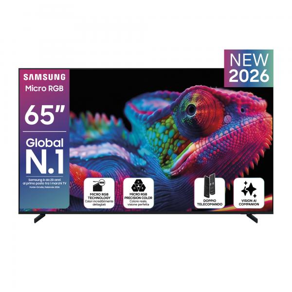 TV MICRO RGB 65"UHD 4K DVBT2/S2 SMART TIZEN