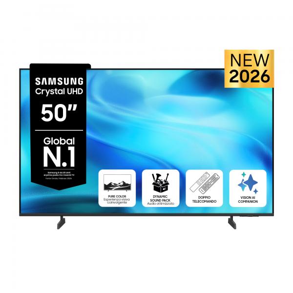 TV LED 50"CRYSTAL UHD 4K DVBT2/S2 SMART TIZEN