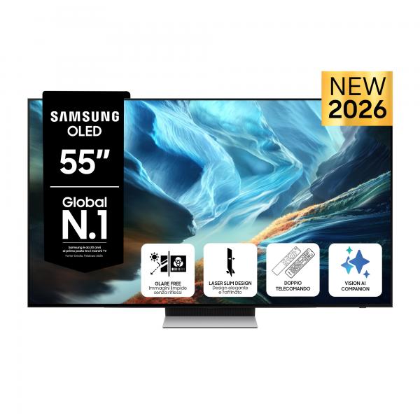 QE55S90HAEXZT TVC LED 55 OLED 165 HZ SMART TV ANTIRIFLESSO 4HDMI 2USB DOLBY ATMOS SLIM