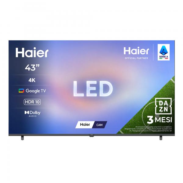 H43K85GUX - 36200160 TVC LED 43 4K SMART HDR10 120HZ WIFI SAT 3HDMI 2 USB DOLBY AUDIO