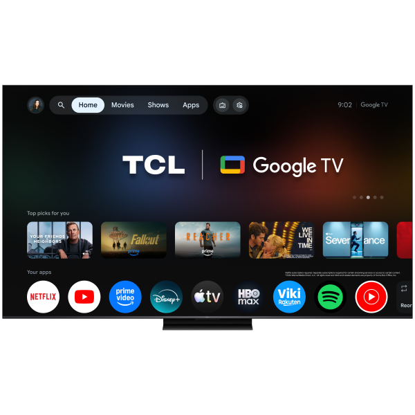 85C6K PRO TVC LED 85 MINILED QD GOOGLE TV 144 Hz HDR 1000 NIT DOLBY VISION ATMOS 40W BASE