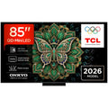 85C6K PRO TVC LED 85 MINILED QD GOOGLE TV 144 Hz HDR 1000 NIT DOLBY VISION ATMOS 40W BASE