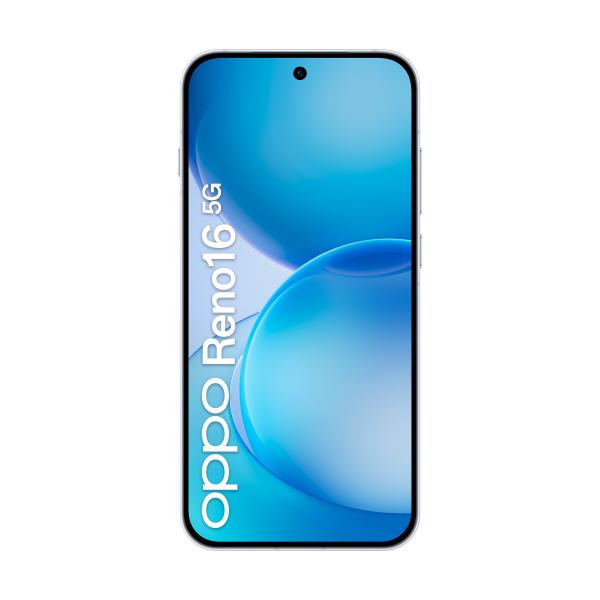 RENO 16 5G WHITE+BUNDLE S.PHONE 5G 6.32FHD+ 120HZ 8/512GB 50+50+50MP FRONT50MP 6000mAh + COVER CARICAB