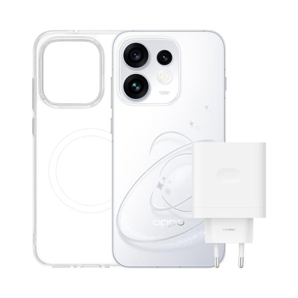 RENO 16 5G WHITE+BUNDLE S.PHONE 5G 6.32FHD+ 120HZ 8/512GB 50+50+50MP FRONT50MP 6000mAh + COVER CARICAB