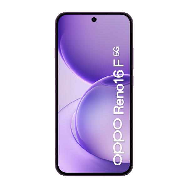 RENO16 F 5G PURPLE BLACK S.PHONE 5G AMOLED 6.57" FHD+ a 120Hz 8/256GB 50 MP 6500mAh con carica 45W BLACK