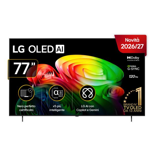OLED77B65LA.API TVC LED 77 OLED SMART A8 AI HDR10 WIFI 4HDMI 1USB DOLBY VISION TEL PUNTATORE WIF