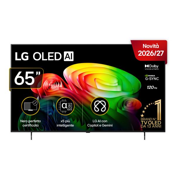 TV OLED 65"UHD 4K DVBT2/S2 SMART WEBOS C/MULTI AI