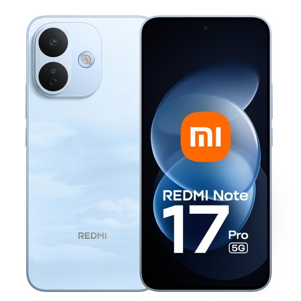REDMI Note 17 Pro 5G SKY BLU REDMI Note 17 Pro 5G Black 6G RAM 256G ROM SKY BLUE