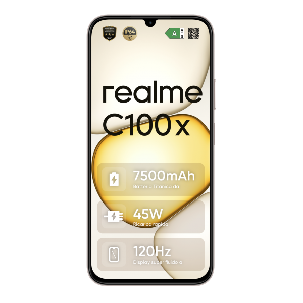 C100X 256GB 4GB GOLDEN S.PHONE 4GB 6.8HD+ 120HZ 4+256 50MP+FRONT5MP 7500mAh
