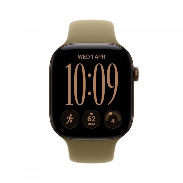 MJEF4QL/A Apple Watch 12 GPS 42mm Dark Bronze + Olive BAND - S/M