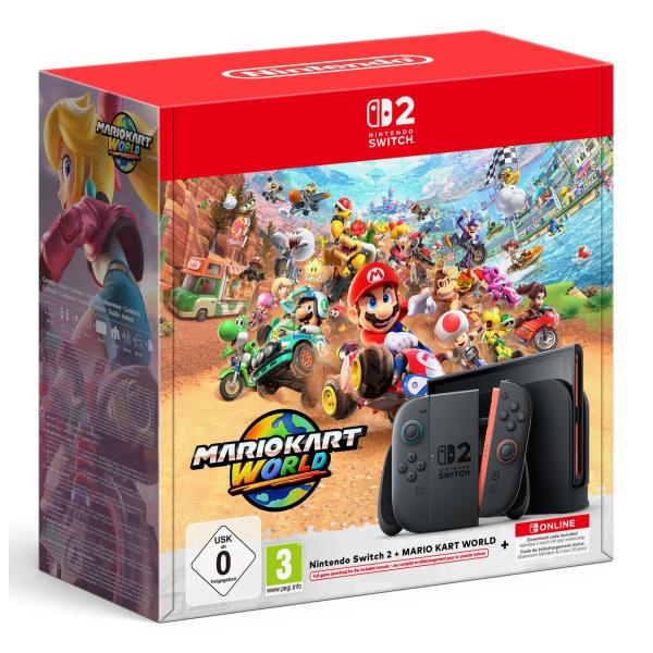 10020023 CONSOLE SWITCH 2 +MARIO KART WORLD +NSO BUNDLE