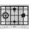 P261XGH PIANO COTT 60CM 3F+1TC FRONT ROMBO INOX GHISA