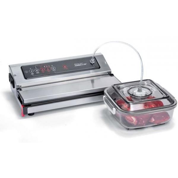 MACCH.SOTTOVUOTO 130W 18LT/M INOX JUMBO 30 PROFES