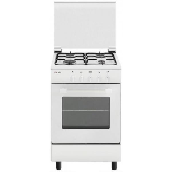 CUCINA 53CM 4F/GAS F.ELETT. CL.A C/GRILL BIANCO