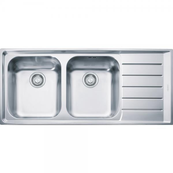 Franke NEX 621 Lavello montato su piano Rettangolare Acciaio inossidabile