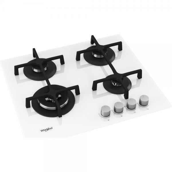 P.COTT.GAS 60CM 4F G.TWIN GHISA AMBIENT VETRO BIAN