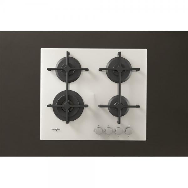 P.COTT.GAS 60CM 4F G.TWIN GHISA AMBIENT VETRO BIAN