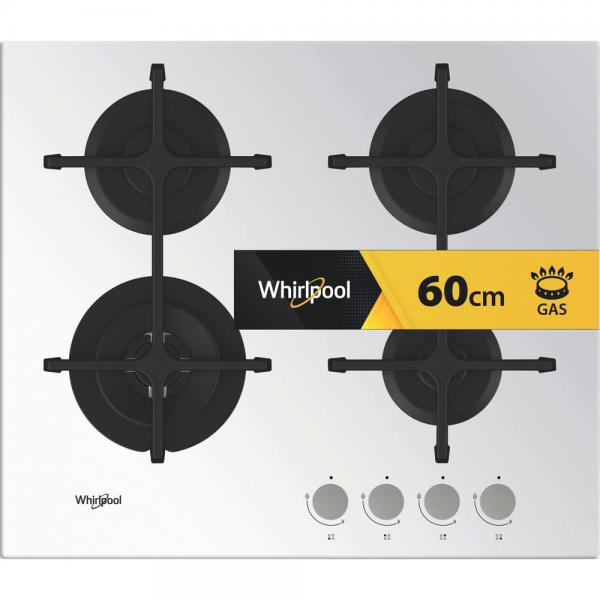 P.COTT.GAS 60CM 4F G.TWIN GHISA AMBIENT VETRO BIAN