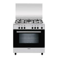 CUCINA 80CM 4F+1TR.COR. F.ELETT. CL.A IX ALPHA