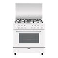 CUCINA 80CM 4F+1TR.COR. F.GAS CL.A WH ALPHA