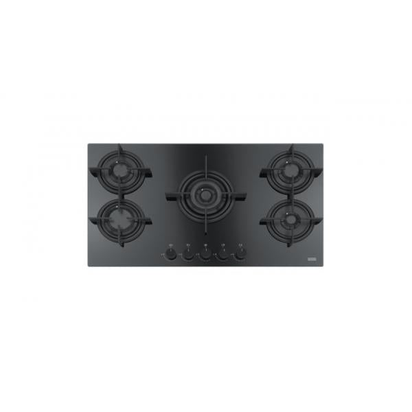 Franke Crystal FHCR 905 4G TC HE BK C Nero Da incasso 90 cm Gas 5 Fornello(i)