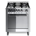 CUCINA 70CM 4F/GAS+TR.COR. F.MULTI9 66LT MAXIMA IX