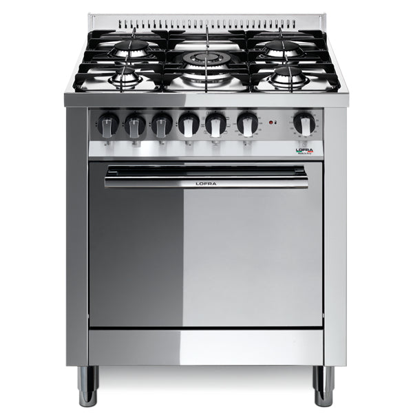 CUCINA 70CM 4F/GAS+TR.COR. F.MULTI9 66LT MAXIMA IX